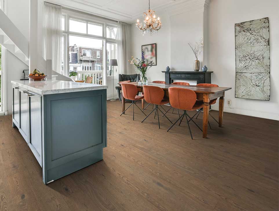 hardwood in dining room